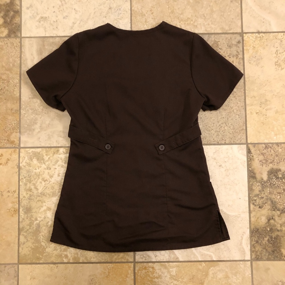 Brand New Greys Anatomy Scrub Set Brown - Picture 3 of 5